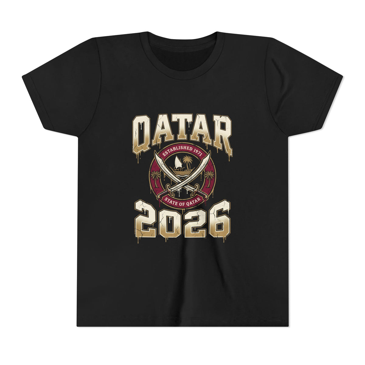 Qatar Unisex Kids Kickoff Tee