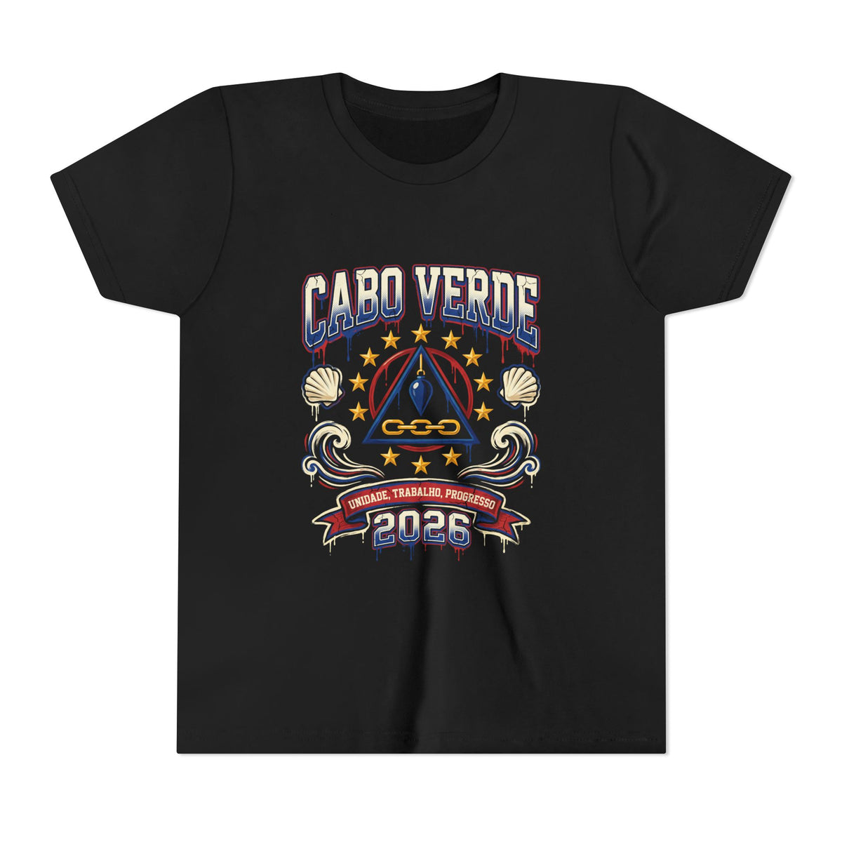Cape Verde Unisex Kids Kickoff Tee